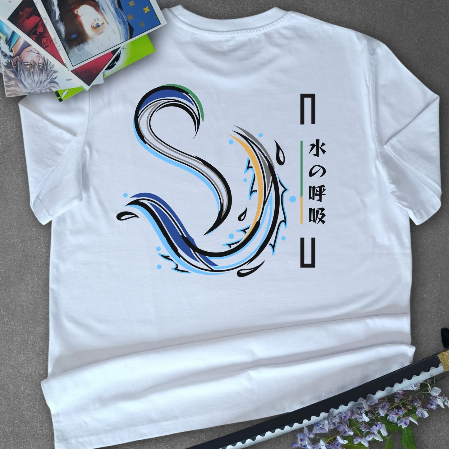 T-shirt DEMON SLAYER - TOMIOKA GIYUU