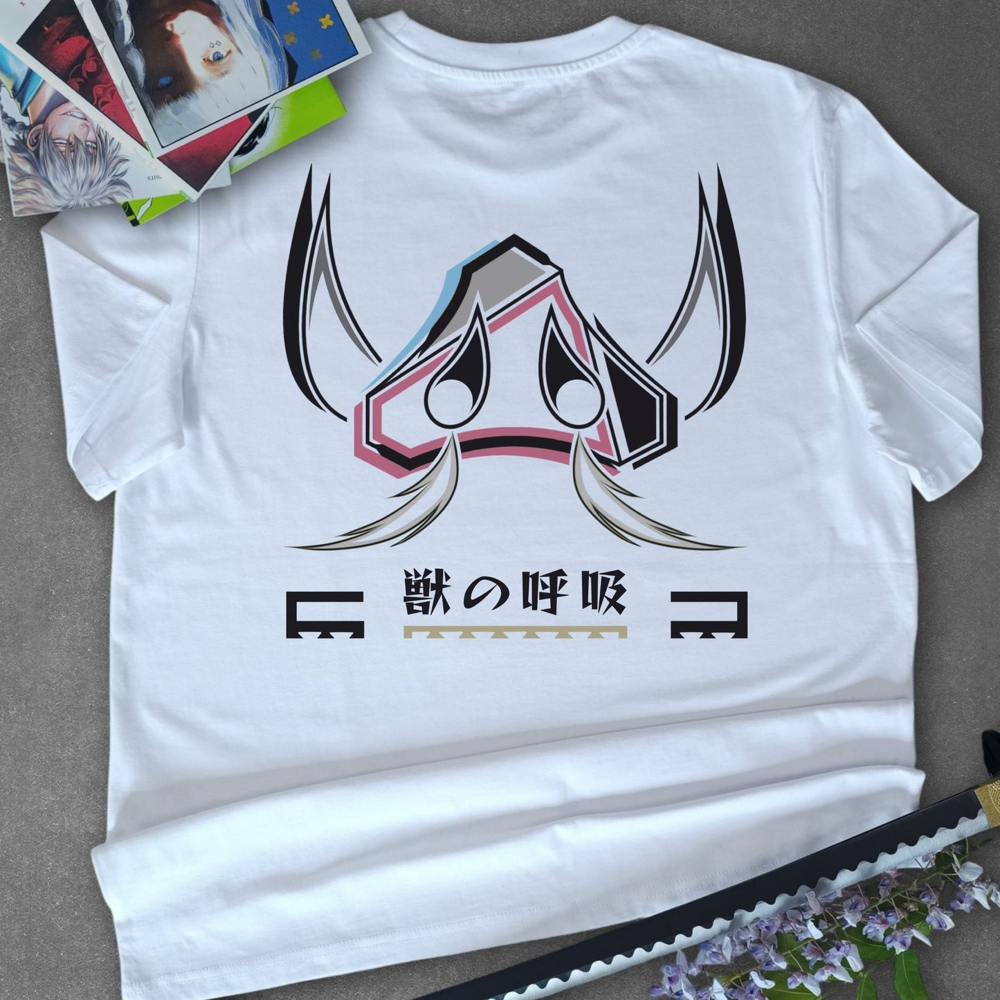 T-shirt DEMON SLAYER - HASHIBARA INOSUKE