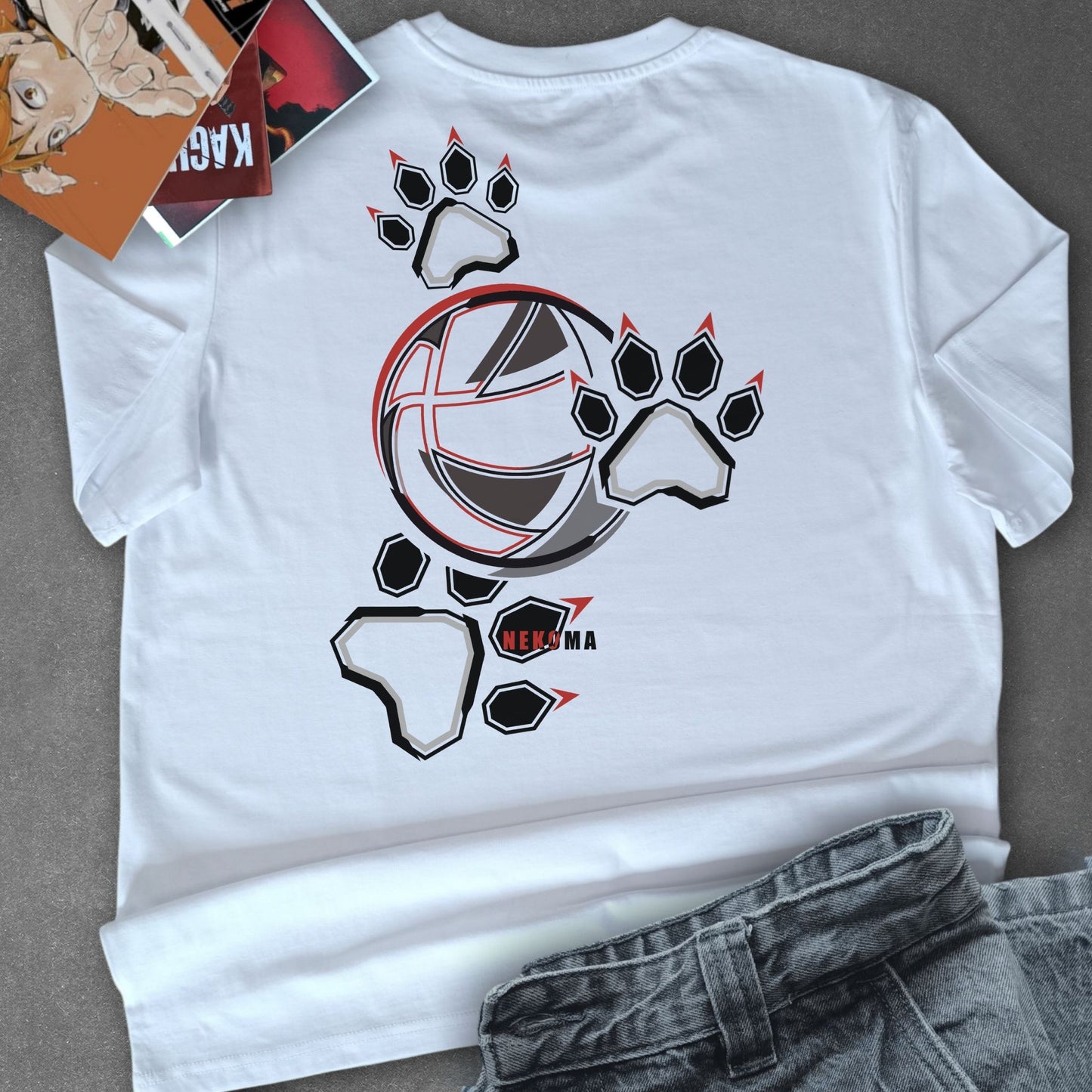 T-shirt HAIKYUU - NEKOMA