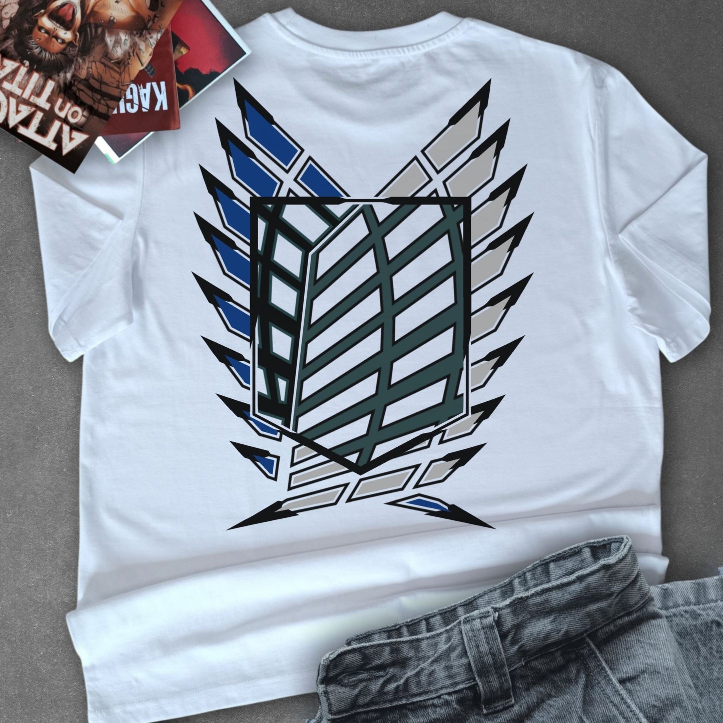 T-shirt ATTACK ON TITAN - SURVEY CORPS