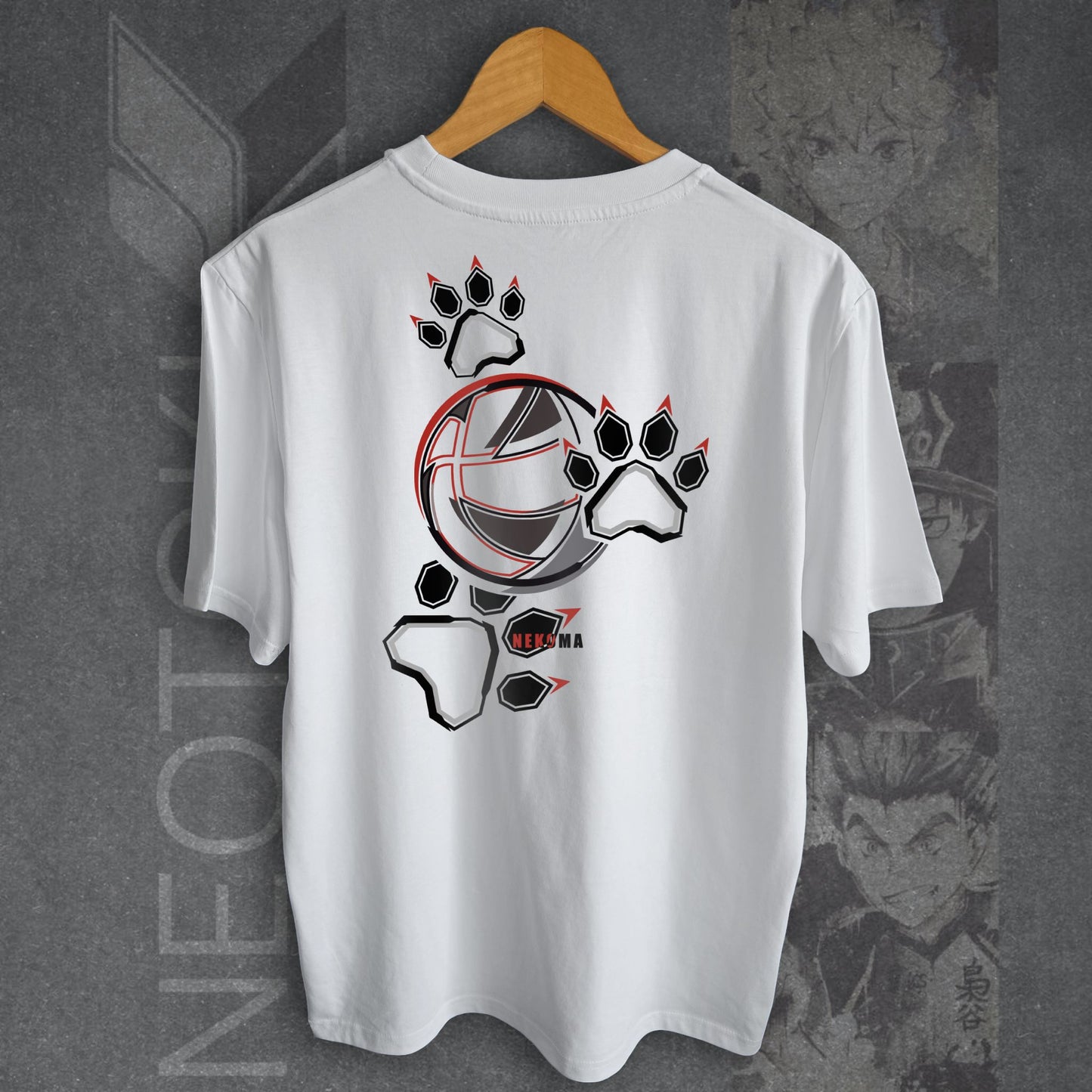 T-shirt HAIKYUU - NEKOMA