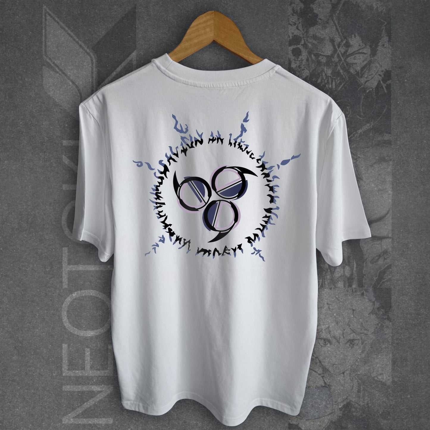 T-shirt NARUTO - SASUKE CURSE MARK
