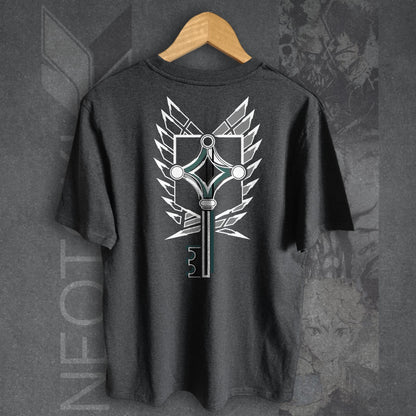 T-shirt ATTACK ON TITAN - BASEMENT KEY