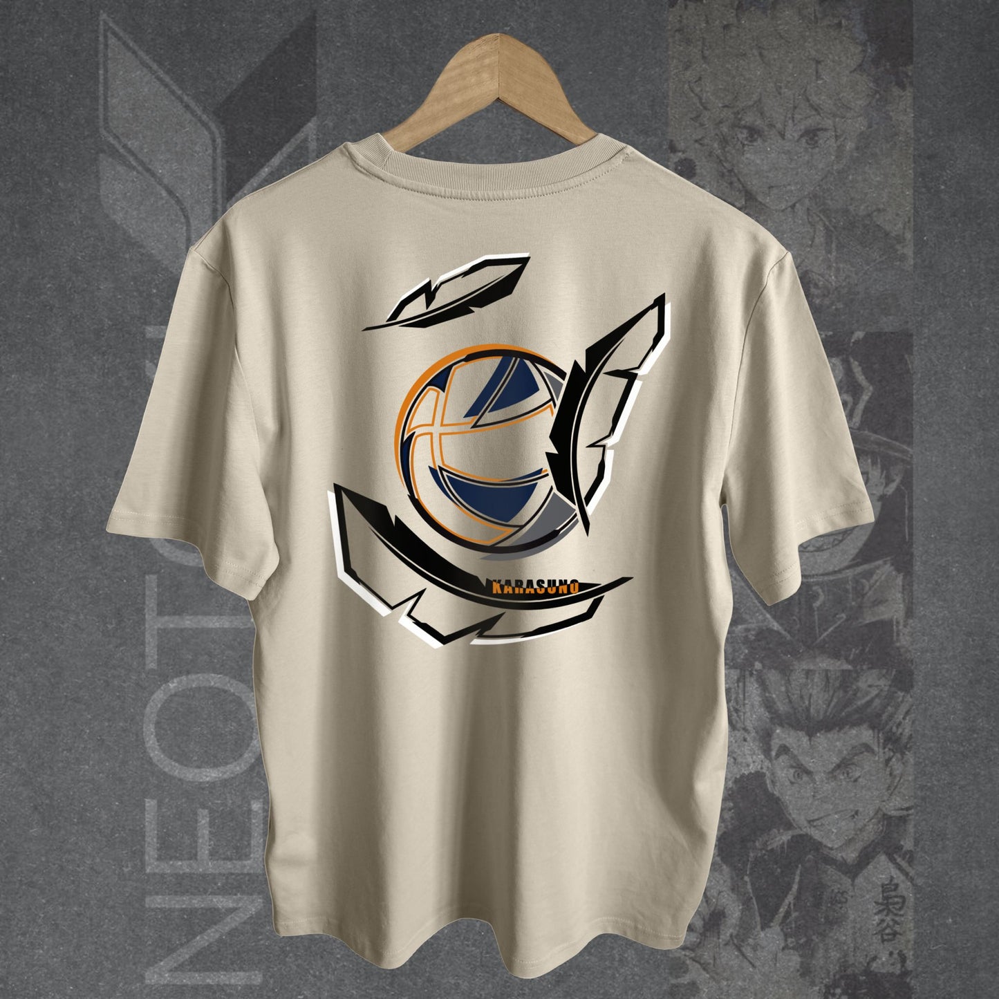T-shirt HAIKYUU - KARASUNO