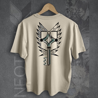 T-shirt ATTACK ON TITAN - BASEMENT KEY