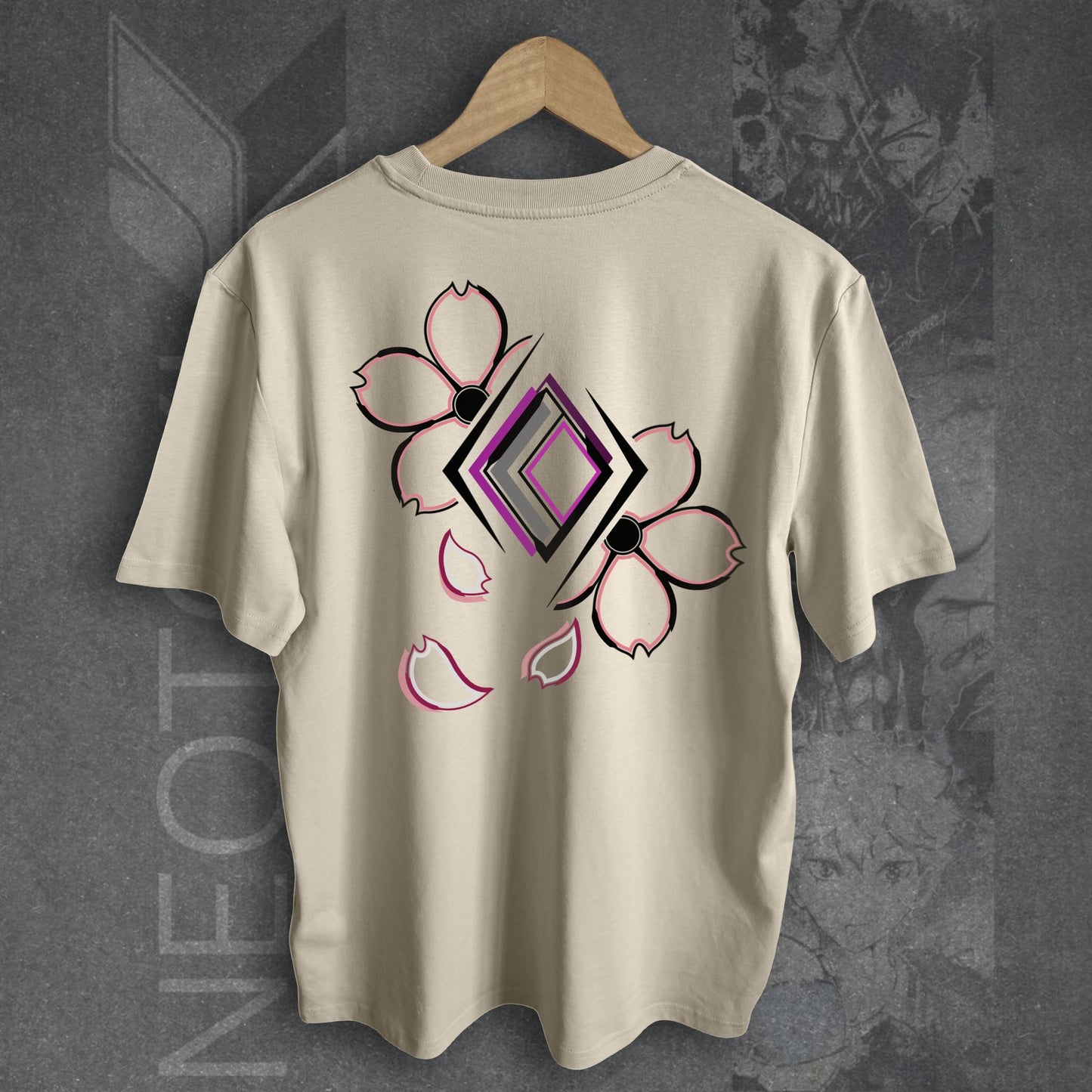 T-shirt NARUTO - SAKURA SEAL