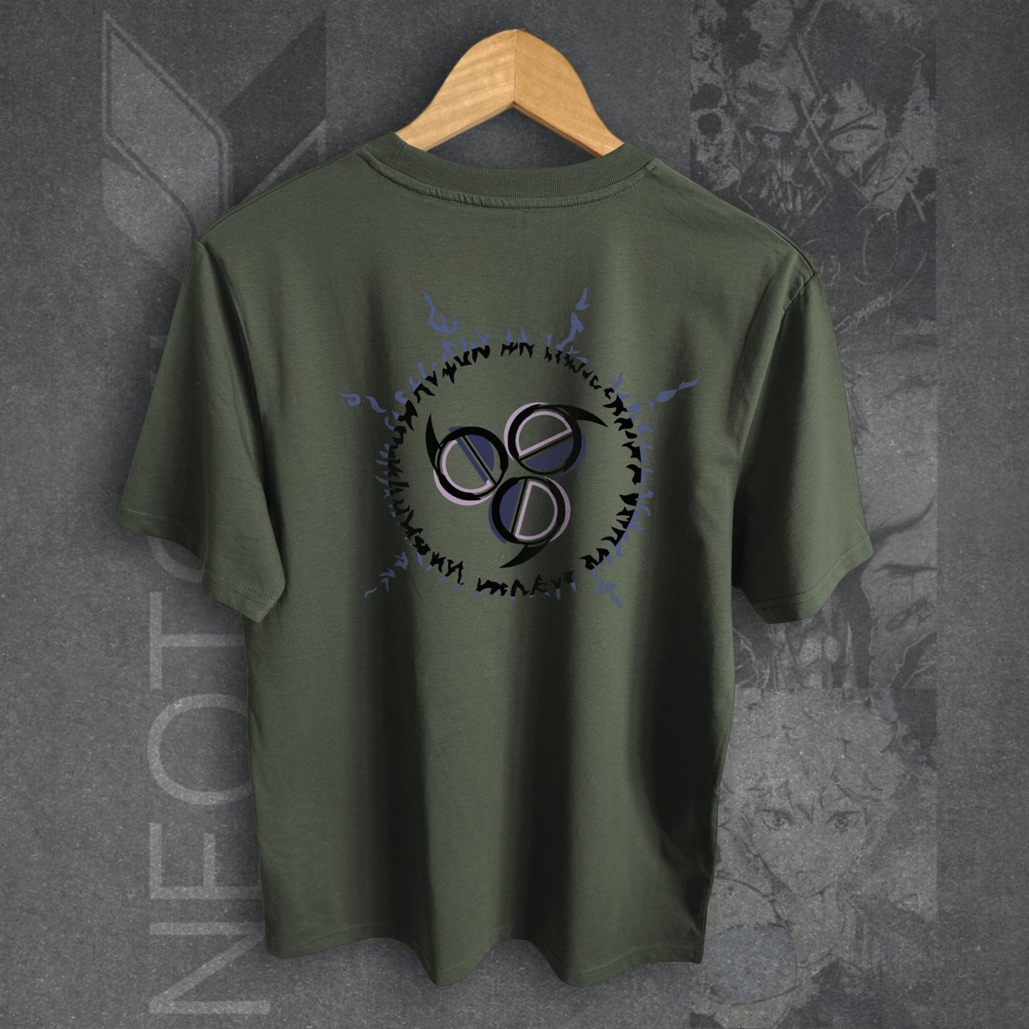 T-shirt NARUTO - SASUKE CURSE MARK