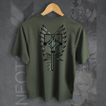 T-shirt ATTACK ON TITAN - BASEMENT KEY