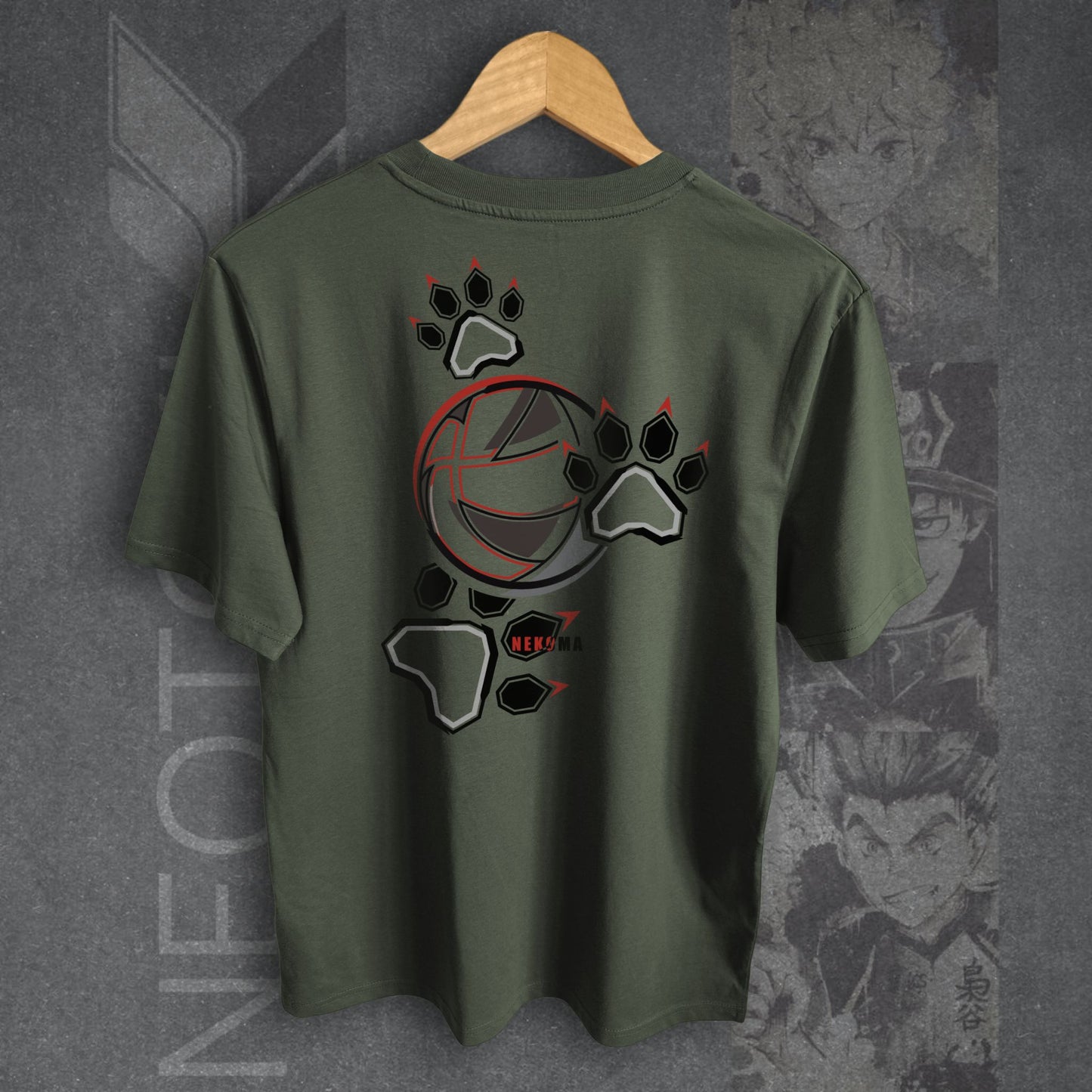 T-shirt HAIKYUU - NEKOMA