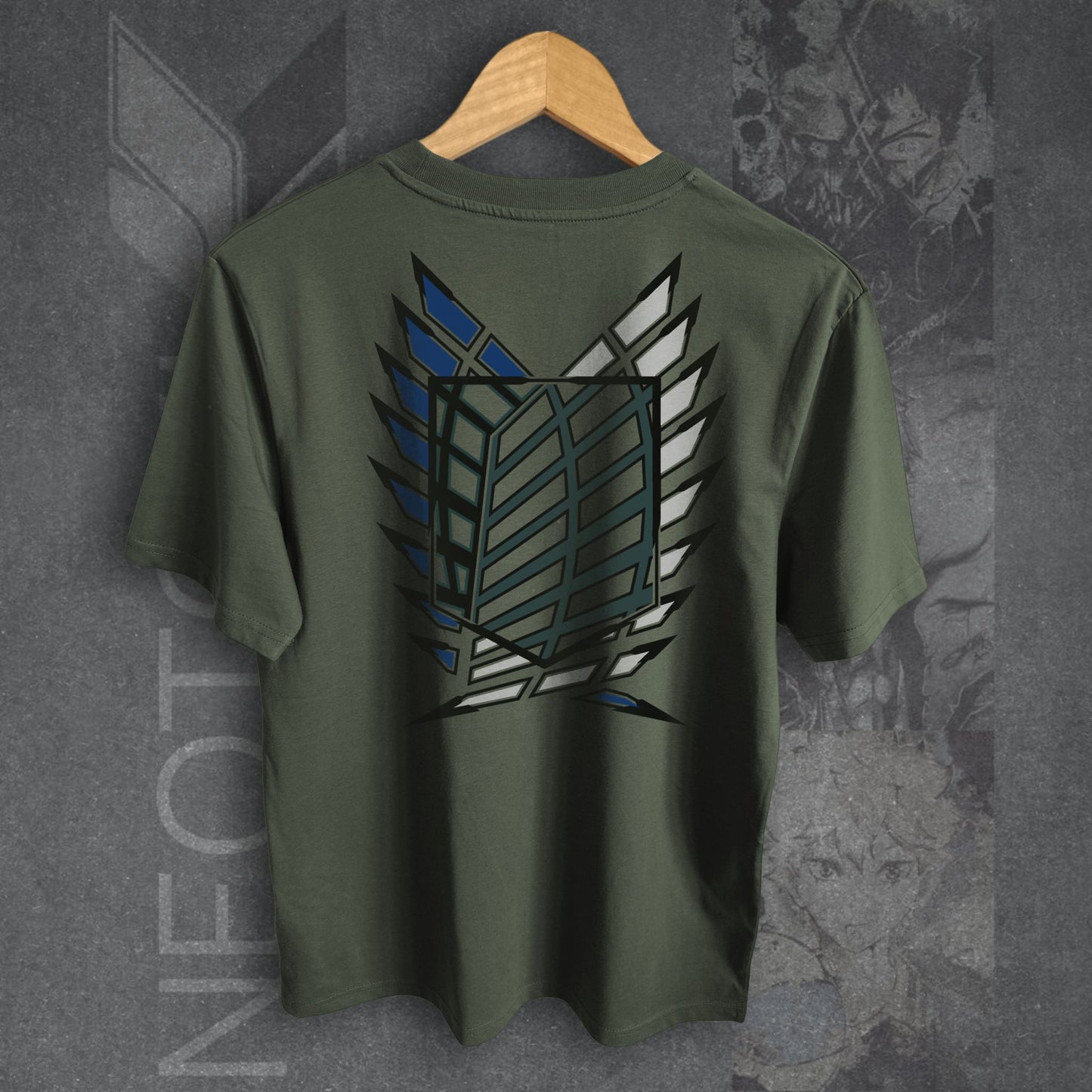T-shirt ATTACK ON TITAN - SURVEY CORPS