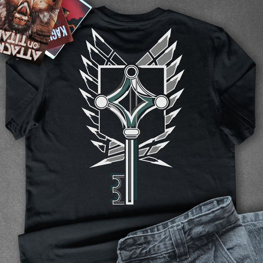 T-shirt ATTACK ON TITAN - BASEMENT KEY