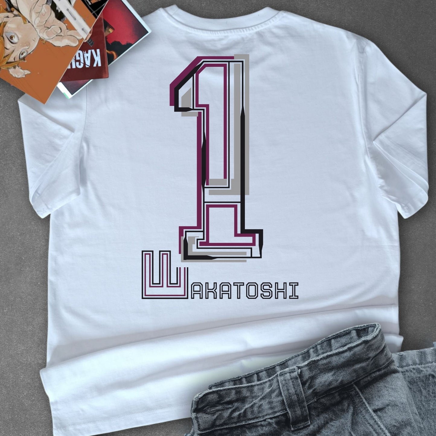 T-shirt HAIKYUU - WAKATOSHI USHIJIMA